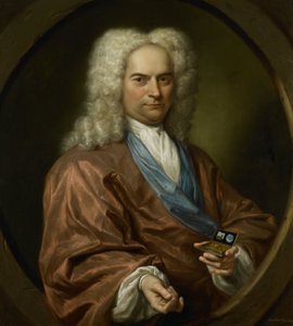 Portret Davida Leeuwa (1682-1755), menonickiego Drapera