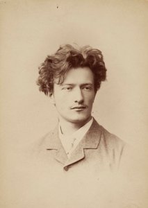 Portret kompozytora Ignacego Jana Paderewskiego 1860-1941, ca. 1883. autorstwa Jan Mieczkowski