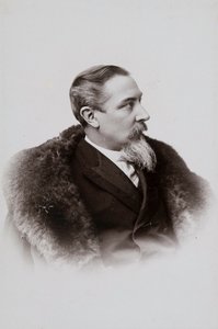 Portret malarza Henryka Siemiradzkiego 1843-1902 , 1893. autorstwa Jan Mieczkowski