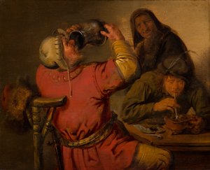 Pięć zmysłów: smak, 1637
