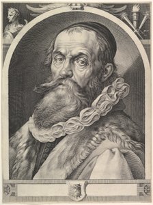 Portret Hendricka Goltziusa, ca. 1617. autorstwa Jan Muller