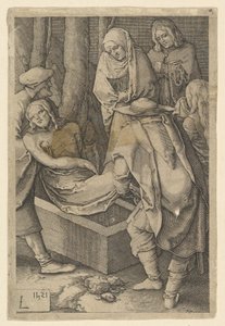 Kopia złożenie do grobu, 1521. autorstwa Jan Muller