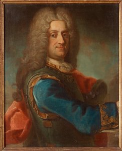 Portret hrabiego Ture Gabriela Bielkego (1684-1763), autorstwa Mijtensa (Meytensa), Martina van Młodszego (1695-1770). Olej na płótnie. Wymiar : 80x64,5 cm. Prywatna kolekcja