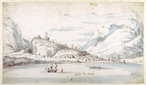 Zatoka Satalia (pióro i atrament z wash on paper)