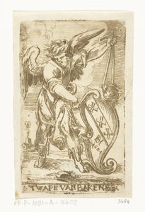 Herb rodziny Bakkenes Wapen van Bakenes (tytuł na obiekcie) autorstwa Jan Philipsz. van Bouckhorst