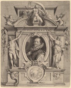 Hans van Akwizgran autorstwa Jan Pietersz Saenredam after Pieter Isaacz
