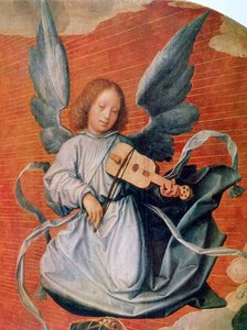 Panna w chwale, szczegół, 1524