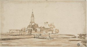 Brama Haarlem w Amsterdamie autorstwa Jan Ruischer