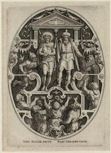 Ecce Homo, z Męki Pańskiej autorstwa Jan Sadeler I