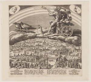 Mercurius, z Siedmiu planet autorstwa Jan Sadeler I