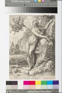 Andromeda, c.1609 (grawerowanie) autorstwa Jan Saenredam