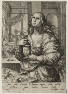 Bohaterki Nowego Testamentu: Maria Magdalena autorstwa Jan Saenredam