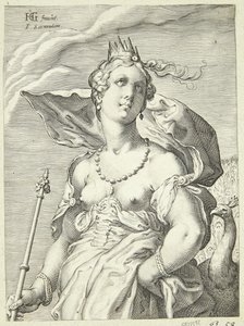 Juno autorstwa Jan Saenredam