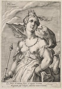Juno autorstwa Jan Saenredam