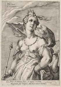 Junona, ok. 1595. autorstwa Jan Saenredam