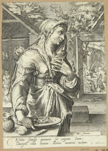 Sara autorstwa Jan Saenredam