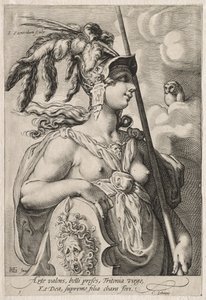 Trzy Boginie, ok. 1595. autorstwa Jan Saenredam