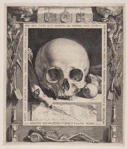 Vanitas autorstwa Jan Saenredam