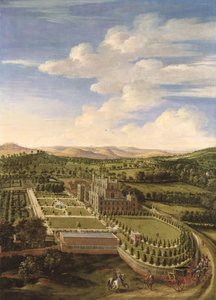 Wollaton Hall and Park, Nottingham, 1697 r.