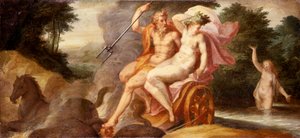 Gwałt na Prozerpinie (Ratto di Proserpina), autorstwa Jana Soensa, znanego również jako Flamish, koniec XVI wieku
