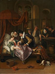 Wizyta_lekarza autorstwa Jan Steen