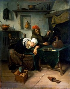 "Lęgniarki", ok. 1660.