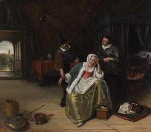 Zakochana Panna, ca. 1660.