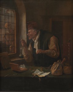 Skąpiec autorstwa Jan Steen