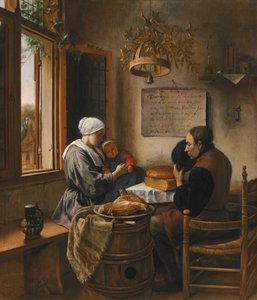 Modlitwa przed posiłkiem autorstwa Jan Steen