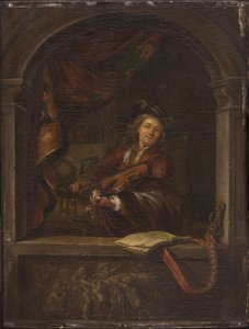 Skrzypek autorstwa Jan Steen