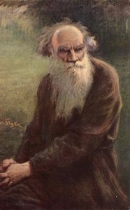 Portret autora Lwa N. Tołstoja 1828-1910, 1910