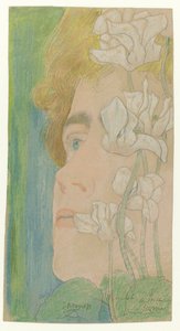 Stokrotka, ok.1900 autorstwa Jan Toorop