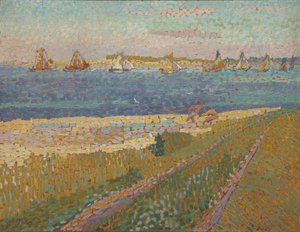 Schelde niedaleko Veere, 1907 autorstwa Jan Toorop