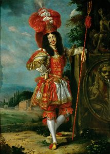 Cesarz Leopold I 1640-1705 w stroju teatralnym, 1667