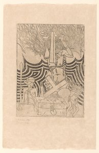 De Anarchie (oryginalny tytuł na obiekcie) De Anarchist (tytuł oryginalny) autorstwa Jan Toorop