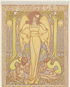 Wyżyna. Beekbergen (tytuł na obiekcie) autorstwa Jan Toorop