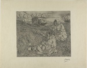 Naprawiacze sieci autorstwa Jan Toorop