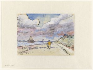 Droga wzdłuż kanału autorstwa Jan Toorop