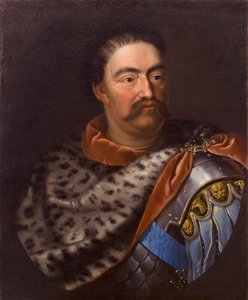 Portret Jana III Sobieskiego 1629-1696, króla polskiego i wielkiego księcia litewskiego