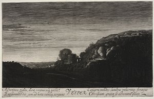 Pory dnia: Nieszpory. autorstwa Jan Van de Velde