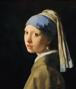 Dziewczyna z perłą autorstwa Jan Vermeer van Delft
