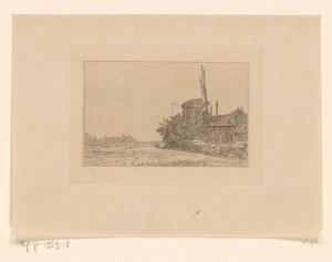 Wiatrak w Laren autorstwa Jan Veth