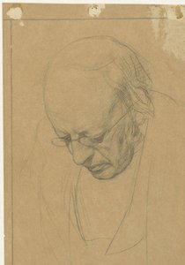 Portret Gerrardusa Huiberta Veth autorstwa Jan Veth