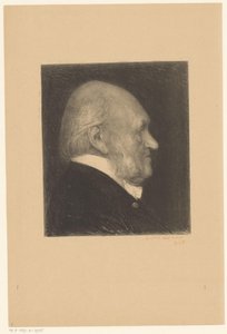Portret Mikołaja Buraka Znani współcześni (tytuł serii) autorstwa Jan Veth