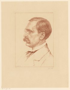 Portret Wilhelma von Bode Portrety De Kroniek (tytuł serii) autorstwa Jan Veth