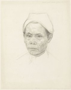 Portret starszego Jawyjczyka autorstwa Jan Veth
