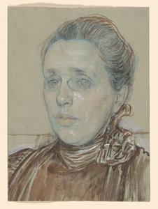 Portret pani Tutein Nolthenius-Tutein Nolthenius autorstwa Jan Veth