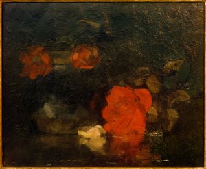 Martwa natura z różami autorstwa Jan Voerman