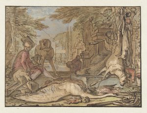 Martwa natura z gry autorstwa Jan Baptist Weenix