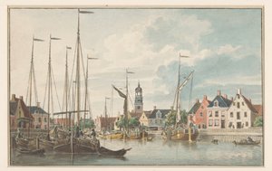 Twarz w De Lemmer autorstwa Jan Weissenbruch
